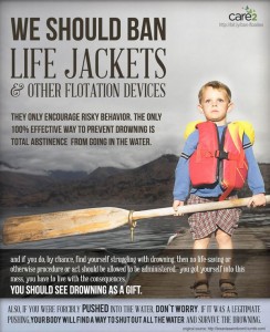 we should ban life jackets rape analogy funny joke haha
